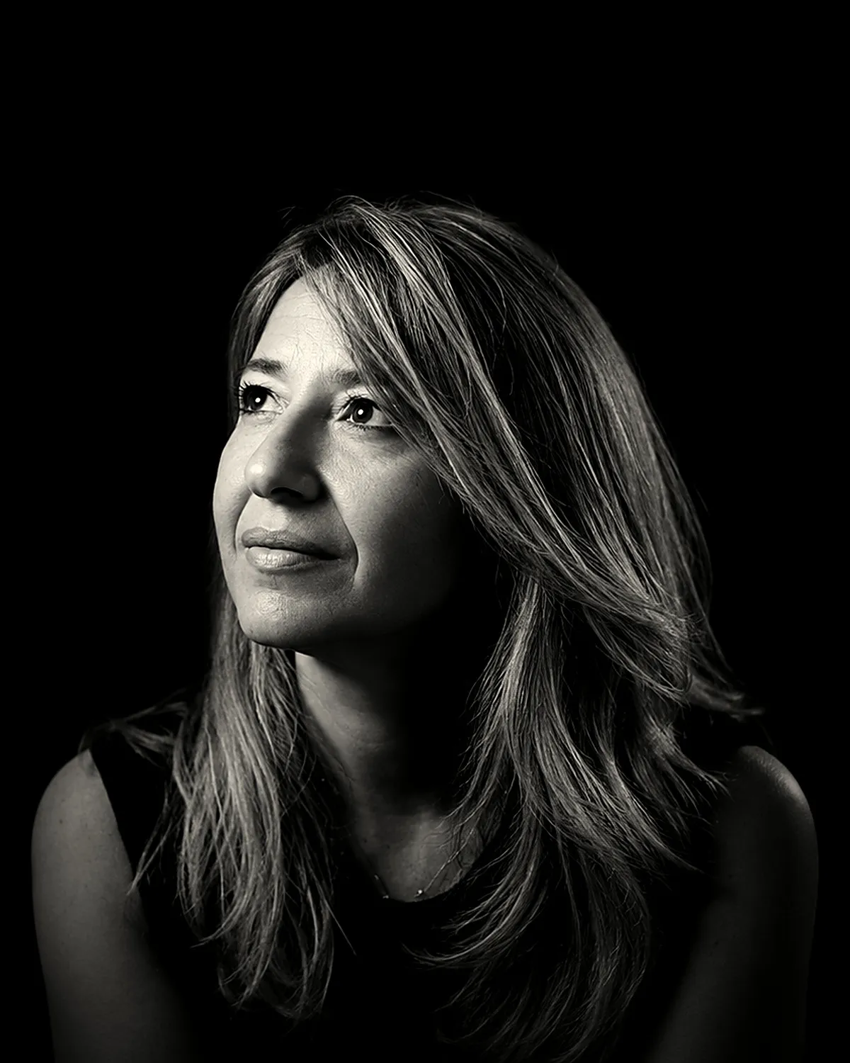 Ritratto in bianco e nero di Marilena Mureddu, Coach Umanista